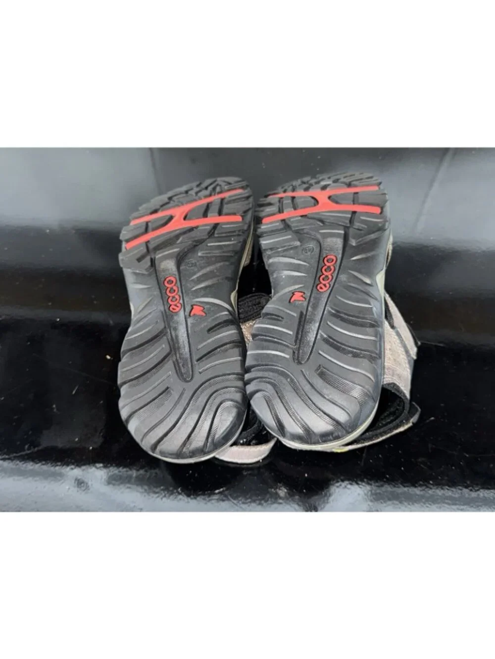 ECCO Offroad Lite Mens Leather Athletic Outdoor Sport Sandals Size EU 47 US 13